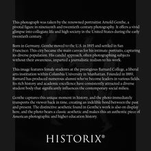 Load image into Gallery viewer, Digitally Restored and Enhanced 1924 Barnard College Group Photo Print - Vintage Poster Photo of Barnard College Dancers with Miss Larsen by Arnold Genthe