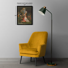 Load image into Gallery viewer, Digitally Restored and Enhanced 1875 Simply to Thy Cross I Cling Victorian Christian Print - Religious Art History - Archival Reproduction