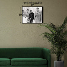 Cargar imagen en el visor de la galería, Digitally Restored and Enhanced 1957 Ed Gein Photo Print - Vintage Photo of Criminal Ed Gein The Butcher of Plainfield Handcuffed in Wisconsin Poster