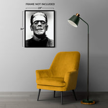 Cargar imagen en el visor de la galería, Digitally Restored and Enhanced 1935 Frankenstein's Monster Photo Print - Vintage Photo of English Actor Boris Karloff as Frankenstein Wall Art Poster