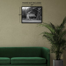 Load image into Gallery viewer, Digitally Restored and Enhanced 1939 Tobacco Barn Photo Print - Vintage Photo of A Tobacco Barn Near Gordonton North Carolina Wall Art Poster Print