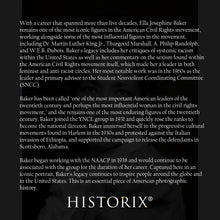 Load image into Gallery viewer, Digitally Restored and Enhanced 1942 Ella Baker Portrait Photo - Vintage Photo of African American Civil Rights Activist Ella Josephine Baker Poster Print