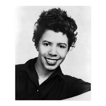 Load image into Gallery viewer, Digitally Restored and Enhanced 1959 Lorraine Hansberry Photo Print - Vintage Portrait Photo of Lorraine Vivian Hansberry Facing Front Wall Art Poster