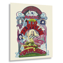 Load image into Gallery viewer, Digitally Restored and Enhanced 1971 Led Zeppelin Poster Matte - Vintage Poster of Led Zeppelin United Kingdom Concert Tour - Led Zeppelin Wall Art Poster