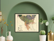 Load image into Gallery viewer, Digitally Restored and Enhanced 1918 Balkan Peninsula Map Print - Vintage Map of The Balkans Southeastern Europe Poster Wall Art