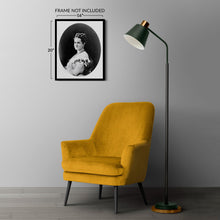 Cargar imagen en el visor de la galería, Digitally Restored and Enhanced 1953 Emily Roebling Photo Print - Vintage Photo of The Brooklyn Bridge Engineer Emily Warren Roebling Poster Wall Art