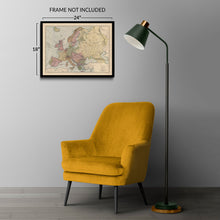 Load image into Gallery viewer, Digitally Restored and Enhanced 1912 Europe Map Poster - Vintage Library Atlas Map of Europe Poster - Old Map of Europe Wall Art Print