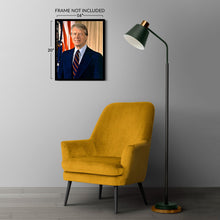 Cargar imagen en el visor de la galería, Digitally Restored and Enhanced James Carter 39th President of the United States Official Portrait Photo Print Poster
