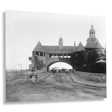 Cargar imagen en el visor de la galería, Digitally Restored and Enhanced 1898 The Narragansett Casino Photo Print - Vintage Photo of The Narragansett Pier Casino in Rhode Island Poster Wall Art