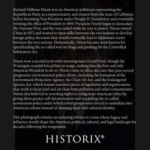 Cargar imagen en el visor de la galería, Digitally Restored and Enhanced Richard M Nixon 37th President of the United States Official Portrait Photo Print Poster