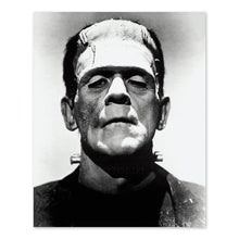 Cargar imagen en el visor de la galería, Digitally Restored and Enhanced 1935 Frankenstein's Monster Photo Print - Vintage Photo of English Actor Boris Karloff as Frankenstein Wall Art Poster
