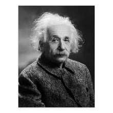 Load image into Gallery viewer, Digitally Restored and Enhanced 1947 Albert Einstein Photo Print - Vintage Portrait Poster of Albert Einstein - Old Photo of Albert Einstein Wall Art