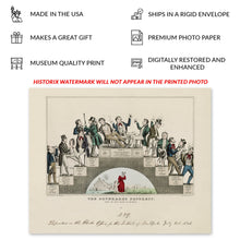 Load image into Gallery viewer, Digitally Restored and Enhanced 1846 The Drunkards Progress Photo Print - Vintage Poster Photo of The Drunkards Progress from the First Glass to the Grave