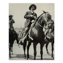 Load image into Gallery viewer, Digitally Restored and Enhanced 1914 Pancho Villa Photo Print - Vintage Photo of General Francisco Pancho Villa Poster - Portrait Photo of Francisco Villa
