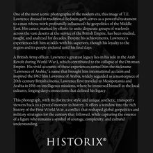 Cargar imagen en el visor de la galería, Digitally Restored and Enhanced 1920 T E Lawrence Photo Print - Vintage Portrait Photo of T E Lawrence of Arabia Poster - Old Photo of T.E. Lawrence