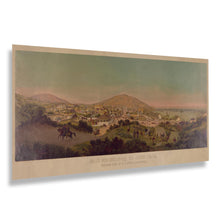 Load image into Gallery viewer, Digitally Restored and Enhanced 1849 San Francisco from Stock Exchange Site Gold Rush Print - California History - Archival Reproduction