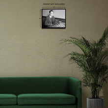Cargar imagen en el visor de la galería, Digitally Restored and Enhanced 1915 Jose Raul Capablanca Photo Print - Vintage Photo of Cuban Chess Champion José Raúl Capablanca Wall Art Poster