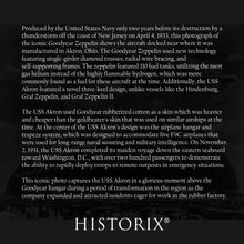 Load image into Gallery viewer, Digitally Restored and Enhanced 1931 USS Akron Photo Print - Vintage Photo of The US Navy Uss Akron at Goodyear Zeppelin Dock Akron Ohio Poster Wall Art