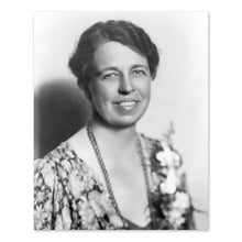 Cargar imagen en el visor de la galería, Digitally Restored and Enhanced 1933 First Lady Eleanor Roosevelt Portrait Photo - Vintage Photo of United States First Lady Eleanor Roosevelt Poster Print