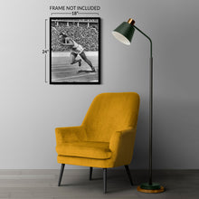 Load image into Gallery viewer, Digitally Restored and Enhanced 1936 Jesse Owens Photo Print - Old Photo of Jesse Owens Poster - Historic Jesse Owens Wall Art Photo from Olympic Games