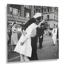 Load image into Gallery viewer, Digitally Restored and Enhanced 1945 VJ Day Times Square Kiss Photo Print - Vintage Photo of Victory Over Japan Day Times Square Kiss in New York City