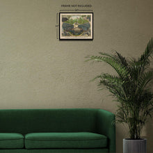 Cargar imagen en el visor de la galería, Digitally Restored and Enhanced 1877 Atlanta Campaign Photo Print - Vintage Photo of The Army of The Cumberland During A Church Service Poster Wall Art