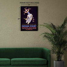Cargar imagen en el visor de la galería, Digitally Restored and Enhanced 1939 Apache Devil Dancer Arizona Golden Gate Exposition WPA Federal Art
Project Poster - Depression Era Art Deco - Archival Reproduction