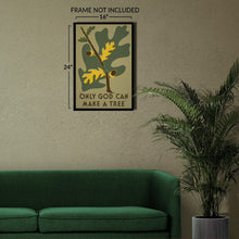 Load image into Gallery viewer, Digitally Restored and Enhanced 1938 Only God Can Make a Tree Ohio State Parks WPA Federal Art Project Poster - Depression Era Art Deco - Archival Reproduction