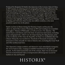 Load image into Gallery viewer, Digitally Restored and Enhanced 1897 The Century Atlas Chinese Empire Map Print - Vintage Map of China Poster - Old Map of The Chinese Empire Wall Art