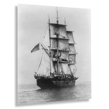Cargar imagen en el visor de la galería, Digitally Restored and Enhanced 1927 Charles W Morgan Photo Print - Vintage Photo of Whaling Ship Charles Morgan Poster - Old Photo of The Morgan Wall Art