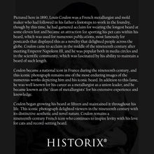 Cargar imagen en el visor de la galería, Digitally Restored and Enhanced 1890 Louis Coulon Photo Print - Vintage Photo of Louis Coulon de Villiers - Old Photo of Metallurgist Louis Coulon Poster