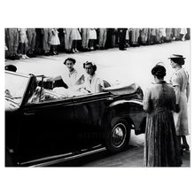 Load image into Gallery viewer, Digitally Restored and Enhanced 1954 Queen Elizabeth II Photo Print - Old Photo of Queen Elizabeth II - Vintage Photo of Queen Elizabeth Poster Wall Art