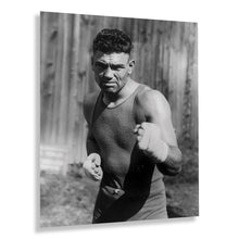 Load image into Gallery viewer, Digitally Restored and Enhanced 1926 Jack Dempsey Photo Print - Vintage Portrait Photo of Boxing Champion Jack Dempsey Poster - Old Photo of Kid Blackie
