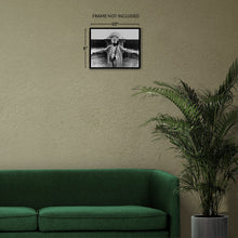 Load image into Gallery viewer, Digitally Restored and Enhanced 1934 Aleister Crowley Photo Print - Old Photo of Aleister Crowley Poster Print - Aleister Crowley Vintage Portrait Photo