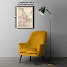 Load image into Gallery viewer, Digitally Restored and Enhanced 1910 The Nile Valley Map Print - Nile Valley Map Including Egypt Nubia Uganda Abyssinia British East Africa & Somali Land