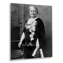 Load image into Gallery viewer, Digitally Restored and Enhanced 1930 Dr Maria Montessori Portrait Photo Print - Vintage Photo of Maria Montessori - Doctor Maria Montessori Poster Photo
