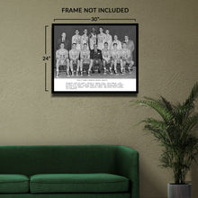 Load image into Gallery viewer, Digitally Restored and Enhanced 1957 Boston Celtics Photo Print - Vintage Photo of NBA Team Boston Celtics Wall Poster - Old Boston Celtics Wall Art Photo