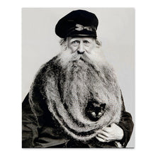 Cargar imagen en el visor de la galería, Digitally Restored and Enhanced 1890 Louis Coulon Photo Print - Vintage Photo of Louis Coulon de Villiers - Old Photo of Metallurgist Louis Coulon Poster