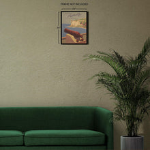 Load image into Gallery viewer, Digitally Restored and Enhanced 1940 Discover Puerto Rico USA Travel Poster - Caribbean Tourism Promotion - Tropical Destination Art - Archival Reproduction