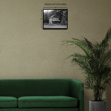 Load image into Gallery viewer, Digitally Restored and Enhanced 1939 Tobacco Barn Photo Print - Vintage Photo of A Tobacco Barn Near Gordonton North Carolina Wall Art Poster Print