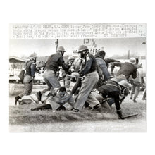 Load image into Gallery viewer, Digitally Restored and Enhanced 1965 John Lewis Poster Photo - Vintage Photo of SNCC Leader John Lewis During Attempted Negro March Wall Art Print