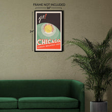Load image into Gallery viewer, 1933 Century of Progress Chicago World's Fair Poster - Vintage Art Deco Exposition - Depression Era Tourism Art - Archival Reproduction