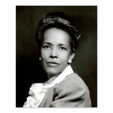 Load image into Gallery viewer, Digitally Restored and Enhanced 1942 Ella Baker Portrait Photo - Vintage Photo of African American Civil Rights Activist Ella Josephine Baker Poster Print