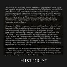 Load image into Gallery viewer, Digitally Restored and Enhanced 1867 Saginaw City Michigan Map Poster - Bird's Eye View of Saginaw Michigan Wall Art Print - Vintage Michigan Map History