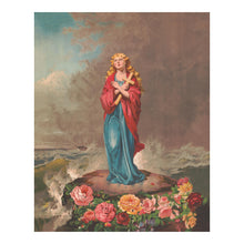 Load image into Gallery viewer, Digitally Restored and Enhanced 1883 Jesus Lover of My Soul Religious Art Print - Victorian Christian Devotional Hymn Art - Museum-Quality Print