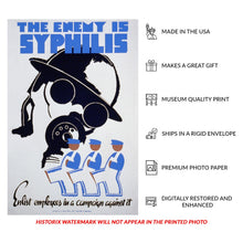 Load image into Gallery viewer, Digitally Restored and Enhanced 1930 Chicago Public Health WPA Federal Art Project Poster - Depression Era Art Deco - Archival Reproduction