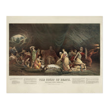 Load image into Gallery viewer, Digitally Restored and Enhanced 1859 The Court of Death Poster Print - Vintage Poster Print of The Court of Death by Rembrandt Peale Wall Art
