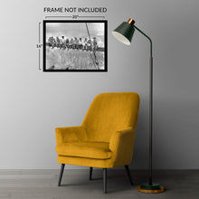 Cargar imagen en el visor de la galería, Digitally Restored and Enhanced 1932 Lunch Atop A Skyscraper Photo Print - Vintage Photo of Eleven Ironworkers Having Lunch Atop A Skyscraper Wall Art