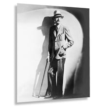 Cargar imagen en el visor de la galería, Digitally Restored and Enhanced 1941 Dashiell Hammett Photo Print - Vintage Portrait Photo of Mystery Novelist Samuel Dashiell Hammett Poster Wall Art