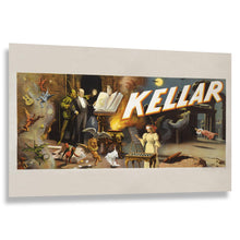 Cargar imagen en el visor de la galería, Digitally Restored and Enhanced 1894 Kellar Magician Poster - Demonic Imps - Victorian Gilded Age Theater Magic - Archival Print